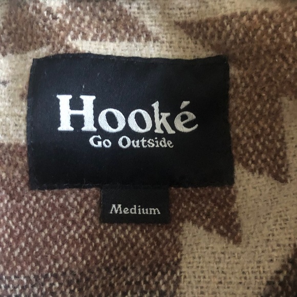 Hooké Appalachian Aztec Navaho Southwestern Pattern Wool Blend Hoodie Medium - Picture 10 of 11